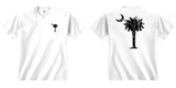 Palm Tree and Moon  -Short sleeve-